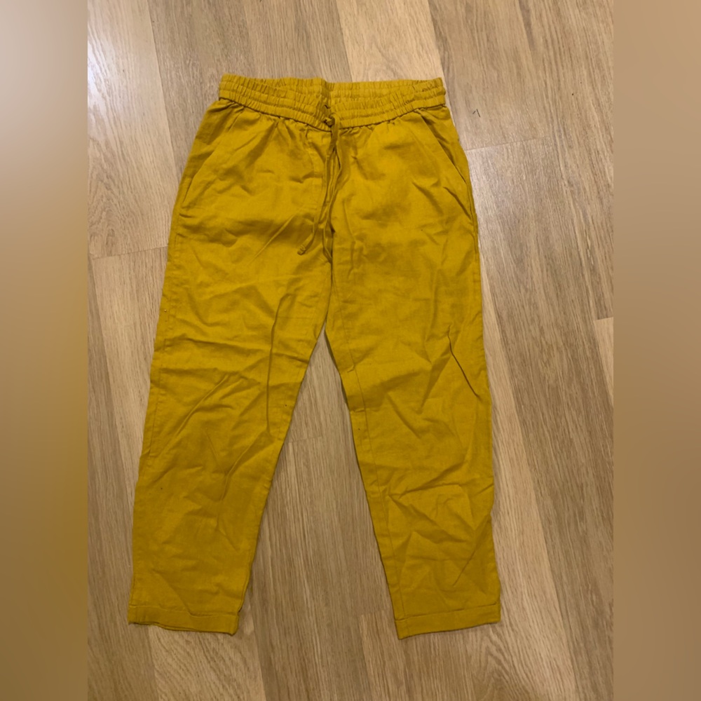 J Crew Linen Capris